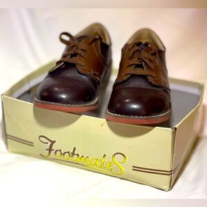 Gently used size 10.5 (Toddler) Oxfords with a Firm Heel Counter.